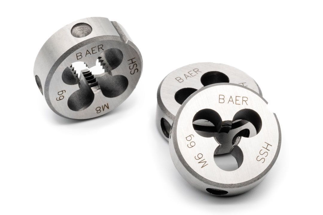 Zestaw HSSG: Gwintowniki ręczne | Narzynki | Narzędzia: M3-12