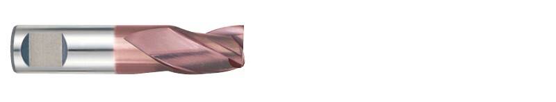 Frez palcowy VHM K-2 “Short” z fazą naroża 3FL 30° 8.0x8x11x43