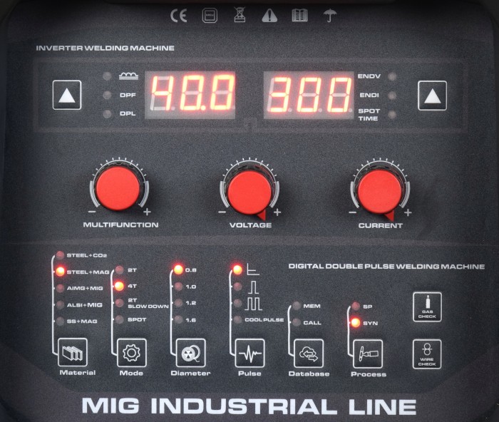 Półautomat spawalniczy TECNO MIG 335 PULSE SYNERGIC