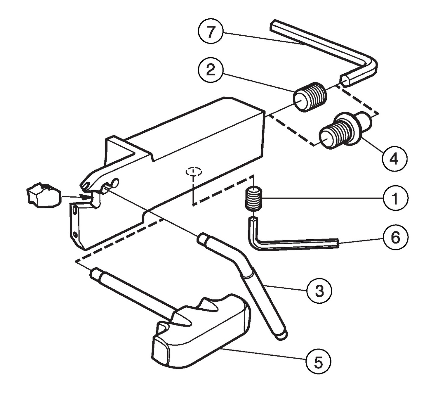 CoroCut® QD, oprawka systemu QSdo przecinania i toczenia rowków QS-QD-RFF1000C16D
