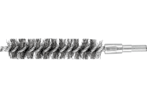Szczotka wewnętrzna IBU Ø16 × 80 mm M6 drut ze stali nierdzewnej Ø0,20