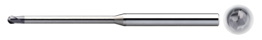 Frezy kulowe miniaturowe VHM NiTiCo 30 AlCrN