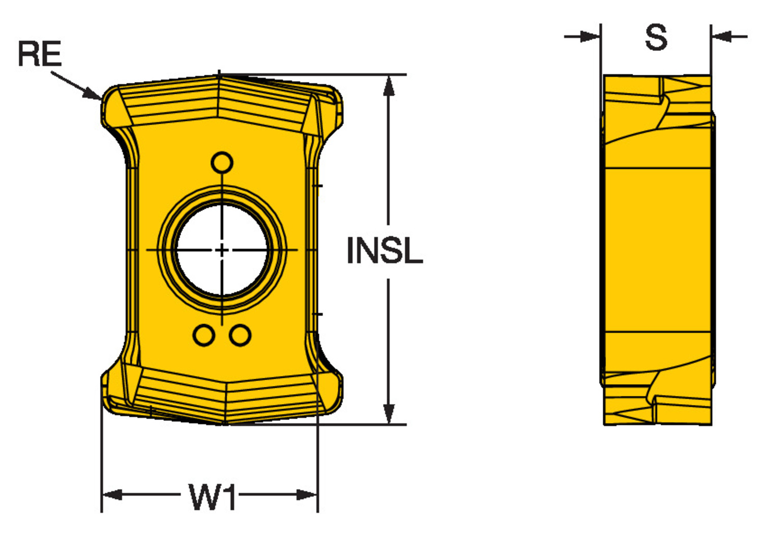 Płytka do wierteł CoroDrill® DS20 DS20-0104-P-H5W     4344