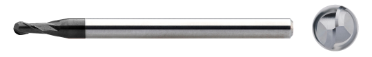 Frezy kulowe VHM BN 45 935 AlTiN