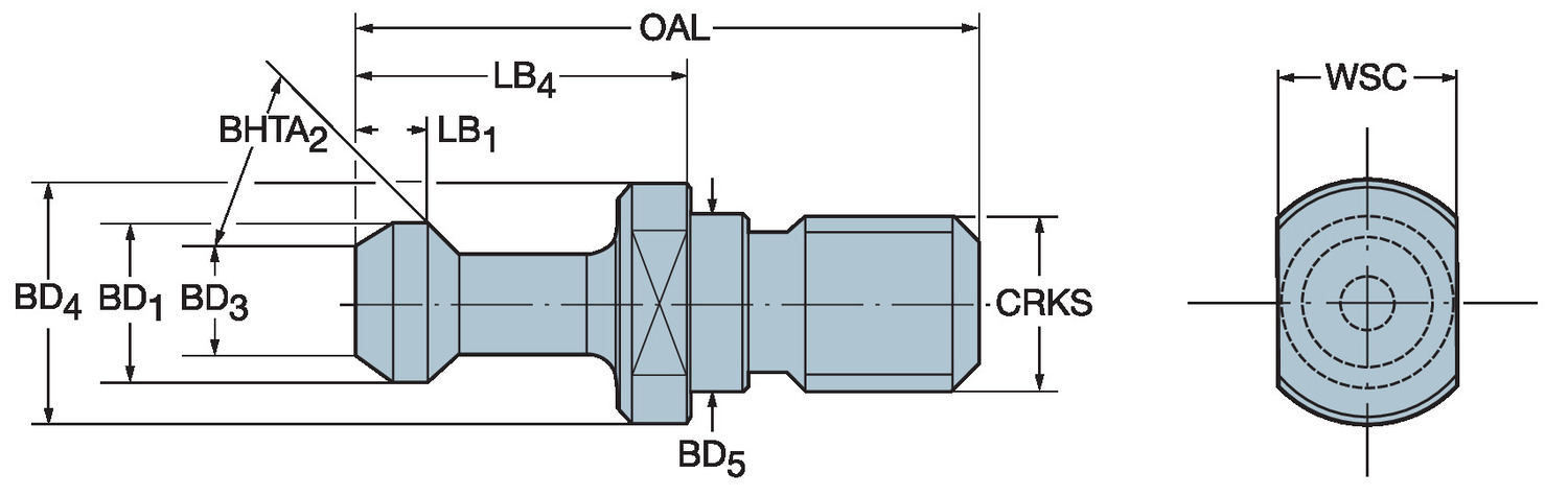 Śruba ściągająca PS-B30-45-001