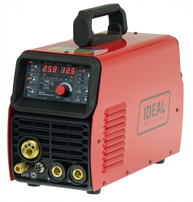 Półautomat spawalniczy TECNO MIG 203 MIG/TIG/MMA SYNERGIC VRD + TIG ACX