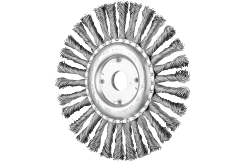 Szczotka tarczowa pleciona COMBITWIST RBG Ø178 × 13 × 22,2 mm, drut stalowy Ø0,50 mm do szlifierki kątowej