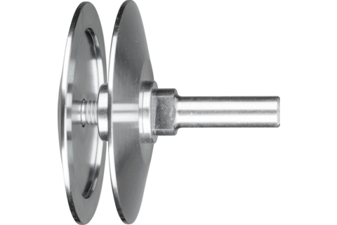 Uchwyt narzędziowy BO do szczotek tarczowych Ø150–180 mm z otworem 22,2 na trzpieniu 12 mm