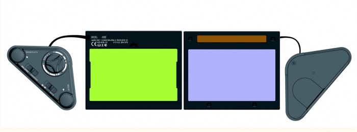 Przyłbica automatyczna APS-858E BLACK