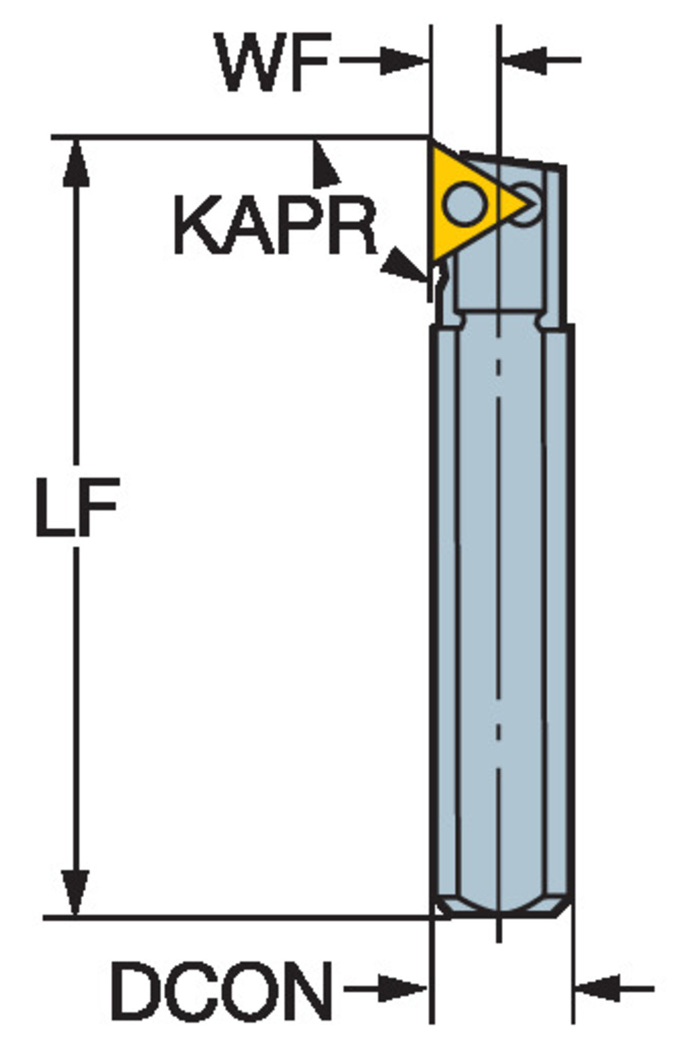 CoroTurn® 107, wkładka tokarska L141.0-10-09