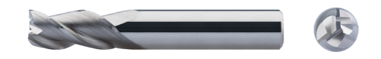 Frez palcowy VHM ALU Line Z3 ⌀4x12x50