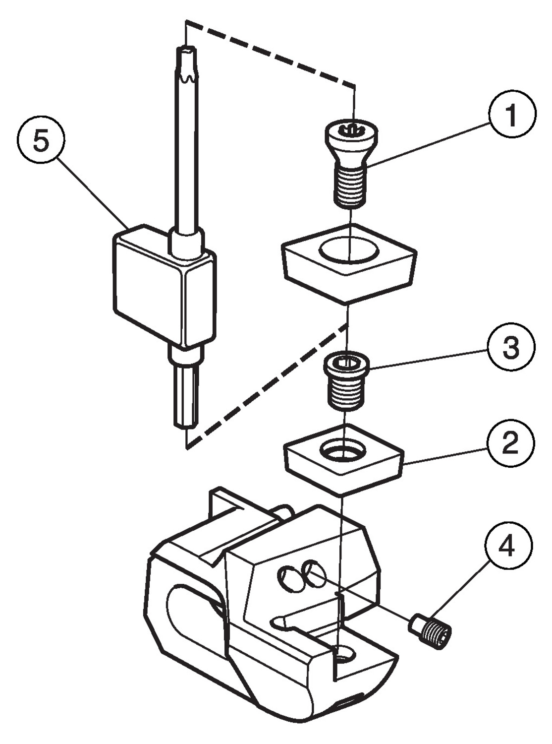 Zestaw suwaków do CoroBore® BR10 BR10-FA-CC12F-00