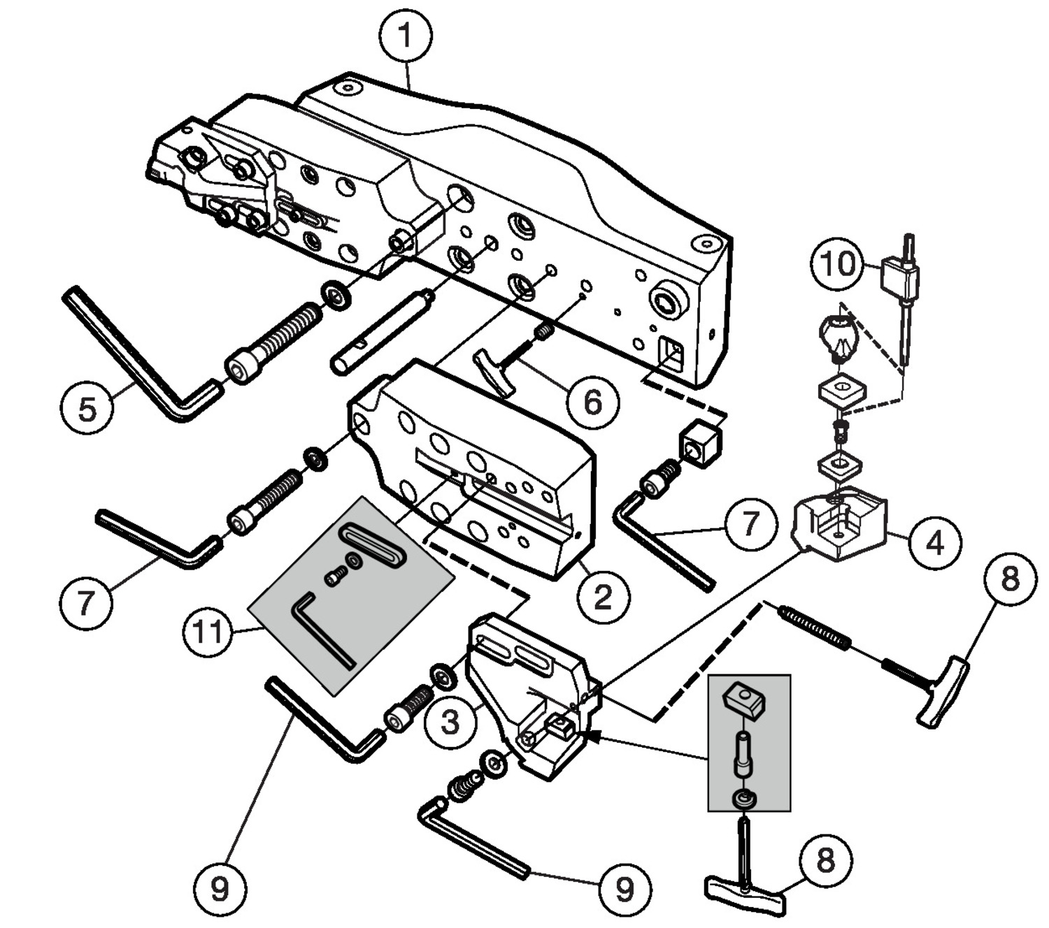 CoroBore® 820 XL, narzędzie do wytaczania zgrubnego 820-1020CN19