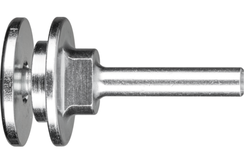 Uchwyt narzędziowy BO do szczotek tarczowych plecionych z otworem 22,2 na trzpieniu 8 mm