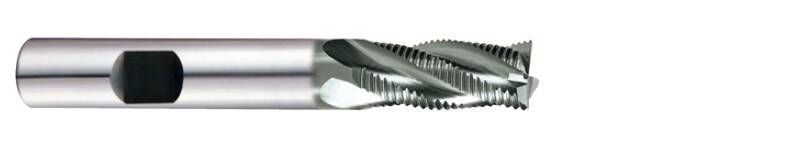 Frez palcowy do obróbki zgrubnej TANK-POWER HSS-PM 30° 3F X-Coating 6x6x13x57