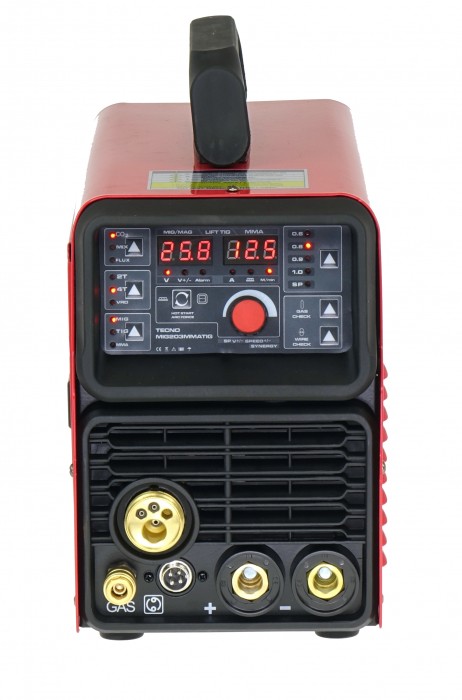 Półautomat spawalniczy TECNO MIG 203 MIG/TIG/MMA SYNERGIC VRD + TIG ACX