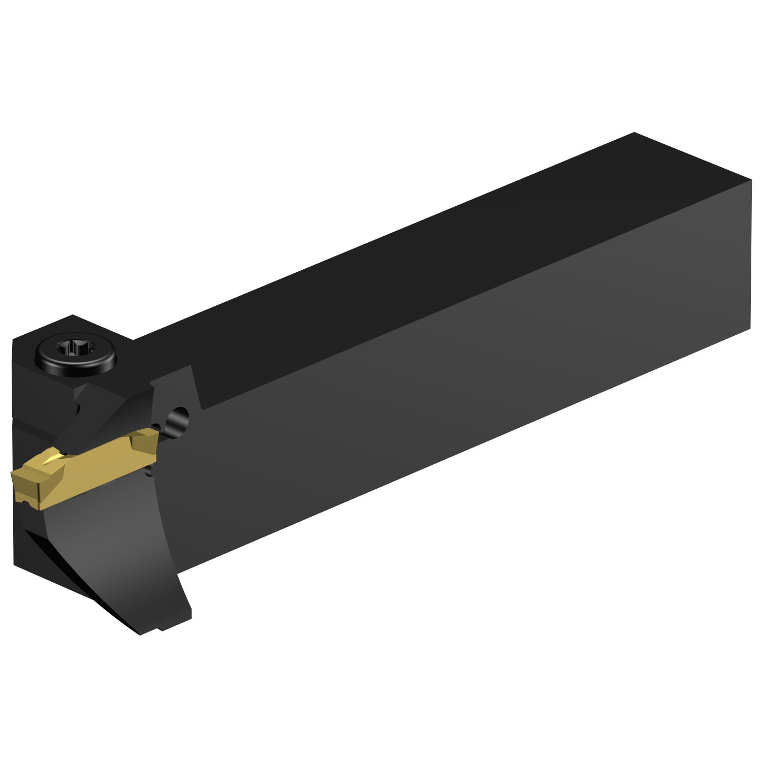 CoroCut® 1-2, oprawka z chwytem tradycyjnym do rowków czołowych RF123K13-2525B-040BM