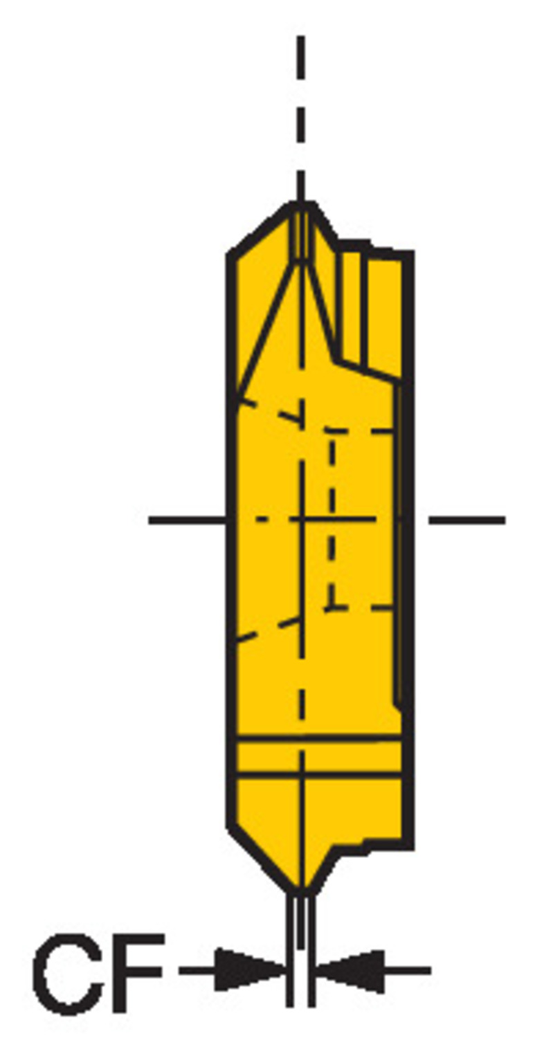 CoroMill® 328, płytka do frezowania gwintów 328R13-300 MM-TH    1025