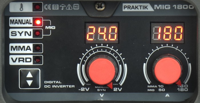 Półautomat spawalniczy PRAKTIK MIG 1800