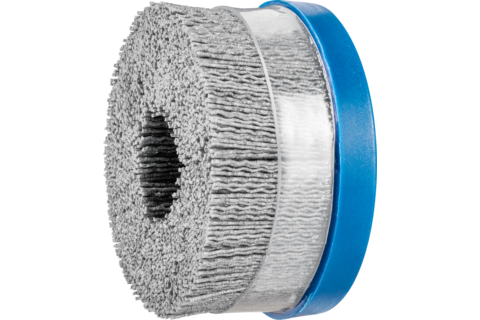 Szczotka kompozytowa talerzowe DBUR Ø100 x 22,2 mm włókno SiC do otworu Ø1,10 mm, ziarno 80, stacjonarne