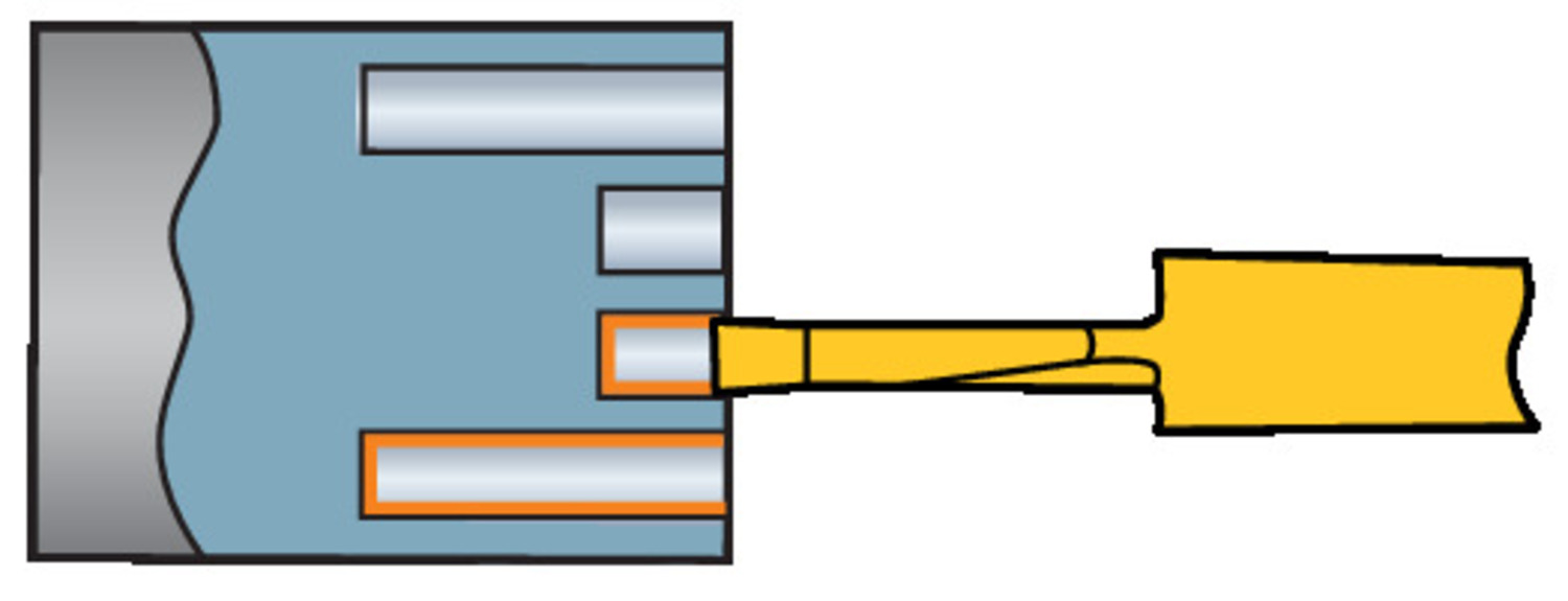 CoroTurn® XS, węglikowy wytaczak do rowków czołowych CXS-08F400-8015AR   1025