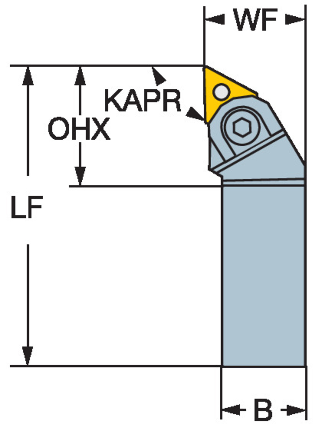 T-Max® P, narzędzie tokarskie z chwytem tradycyjnym MTJNR 2525M 16M1