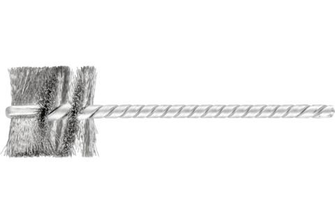 Szczotka wewnętrzna IBU Ø25 × 25 mm trzpień Ø3,8 mm drut ze stali nierdzewnej Ø0,12