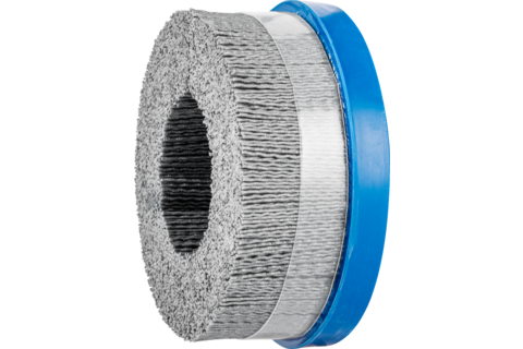 Szczotka kompozytowa talerzowe DBUR Ø125 × 22,2 mm włókno SiC do otworu Ø1,10 mm, ziarno 120, stacjonarne