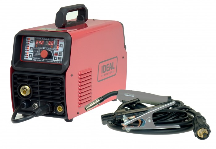 Półautomat spawalniczy TECNO MIG 200GD MIG/TIG/MMA SYNERGIC VRD ALU