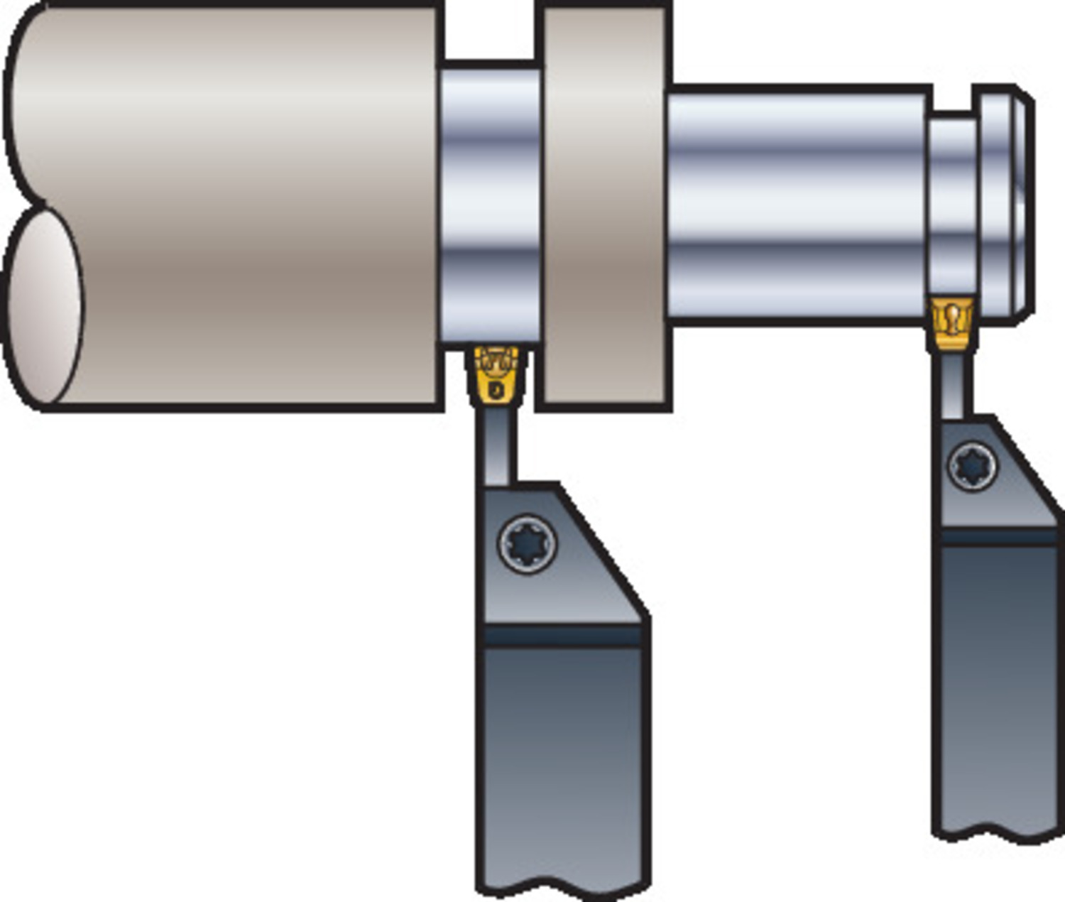 T-Max® Q-Cut, płytka do rowków N151.2-500-50-5G    H13A