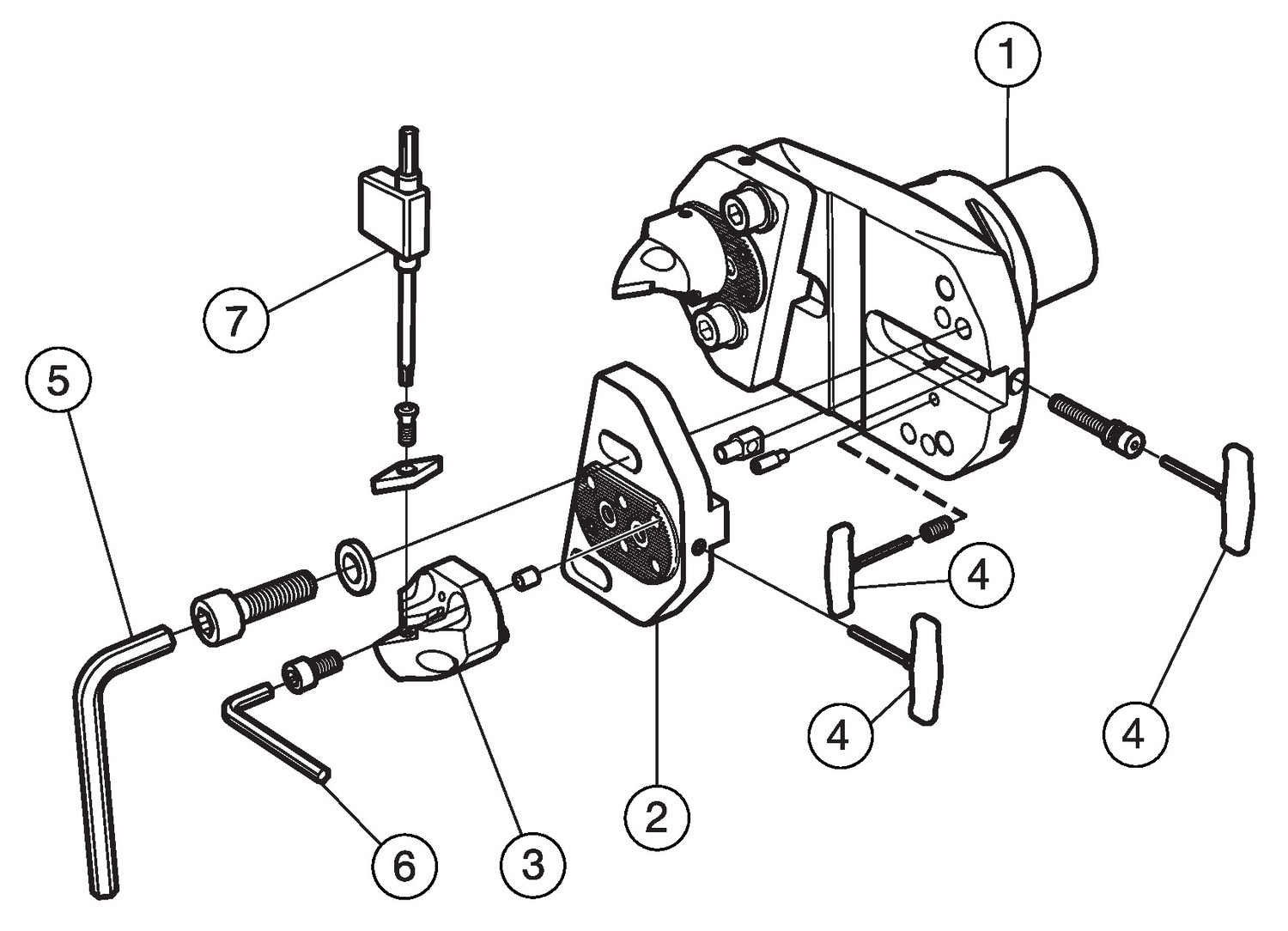 CoroBore® XL, narzędzie nastawne do systemu SpiroGrooving™ 820-189VB16X-C6