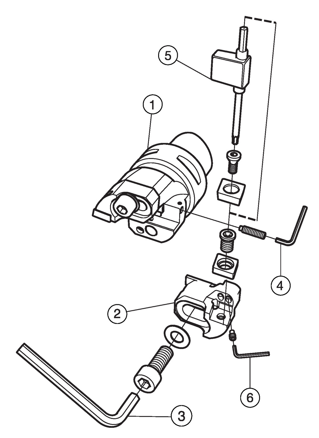 CoroBore® BR20, narzędzie do zgrubnego wytaczania dwuostrzowego BR20-56CC09F-C5