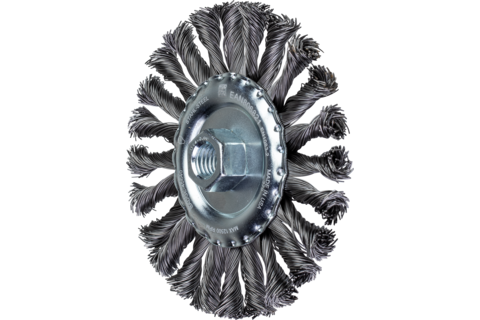 Szczotka tarczowa pleciona COMBITWIST RBG Ø125 × 12 mm M14 drut stalowy Ø0,50 mm do szlifierki kątowej