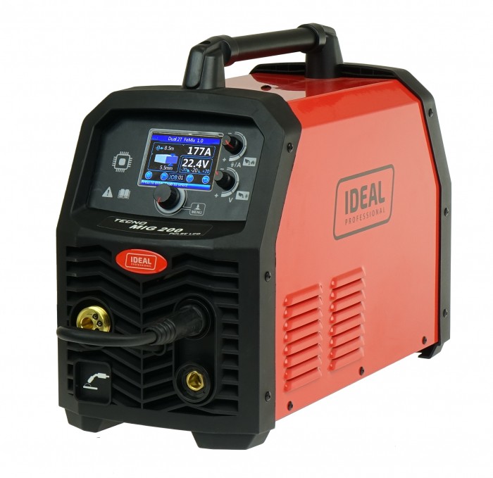 Półautomat spawalniczy TECNO MIG 200 PULSE LCD