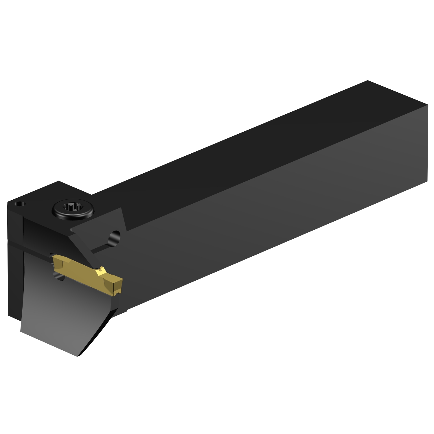 CoroCut® 1-2, oprawka z chwytem tradycyjnym do rowków czołowych RG123H20-2525B-092BM