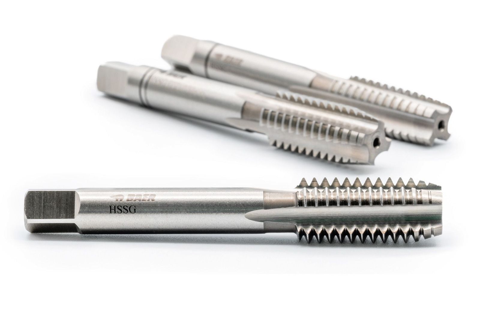 Gwintownik ręczny metryczny HSSG C-Form ISO2/6H R (3 szt.) DIN352 M42 x 4.5