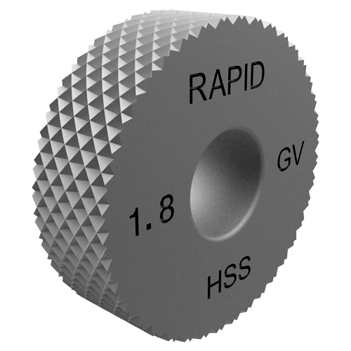 Radełko tokarskie 20/08/06 typ GV 1.5 HSS DIN-82