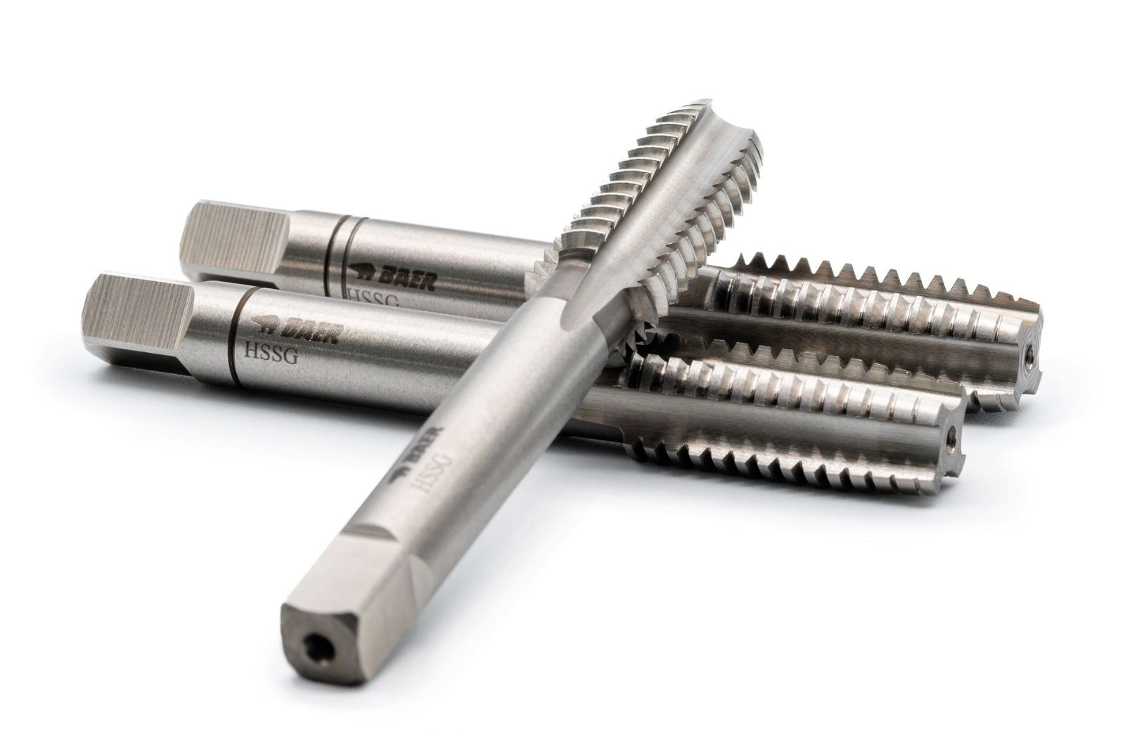 Gwintownik ręczny metryczny HSSG C-Form ISO2/6H R (3 szt.) DIN352 M3 x 0.5