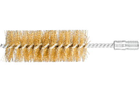 Szczotka wewnętrzna IBU Ø40 × 100 mm gwint 1/2" BSW drut mosiężny Ø0,35"