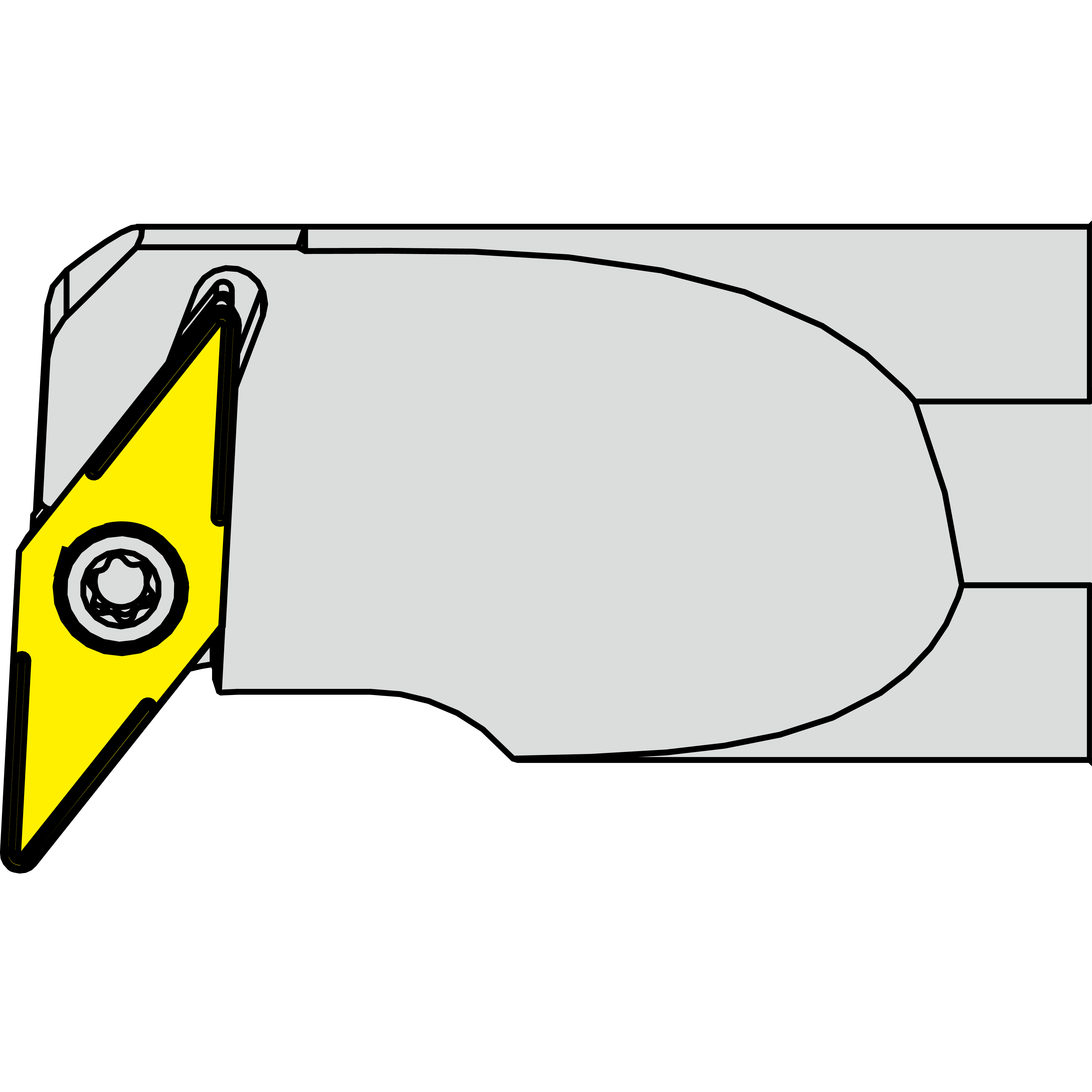 Nóż tokarski wewnętrzny S25S-SVUBL 16