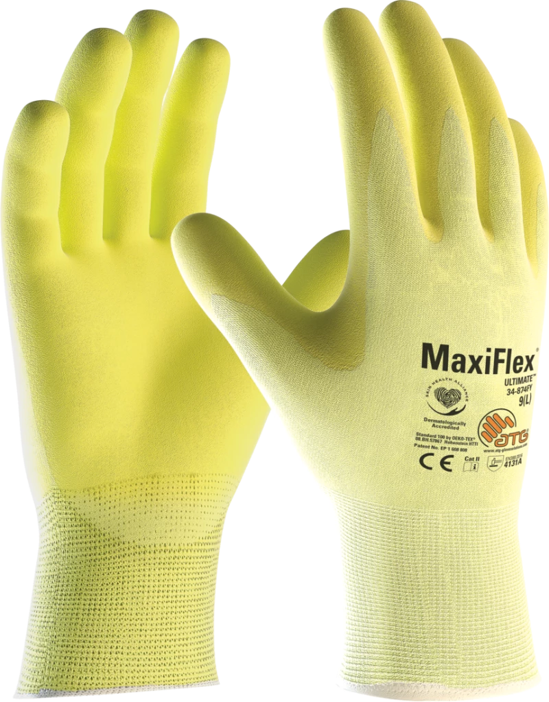 Rękawice MaxiFlex® Ultimate™ 34-874FY Rozmiar 06