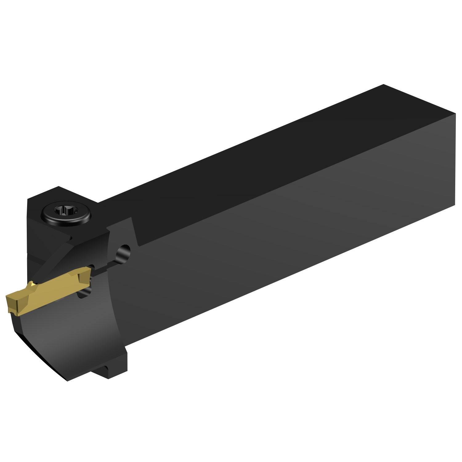 CoroCut® 1-2, oprawka z chwytem tradycyjnym do rowków czołowych RF123H20-2525B-040BM