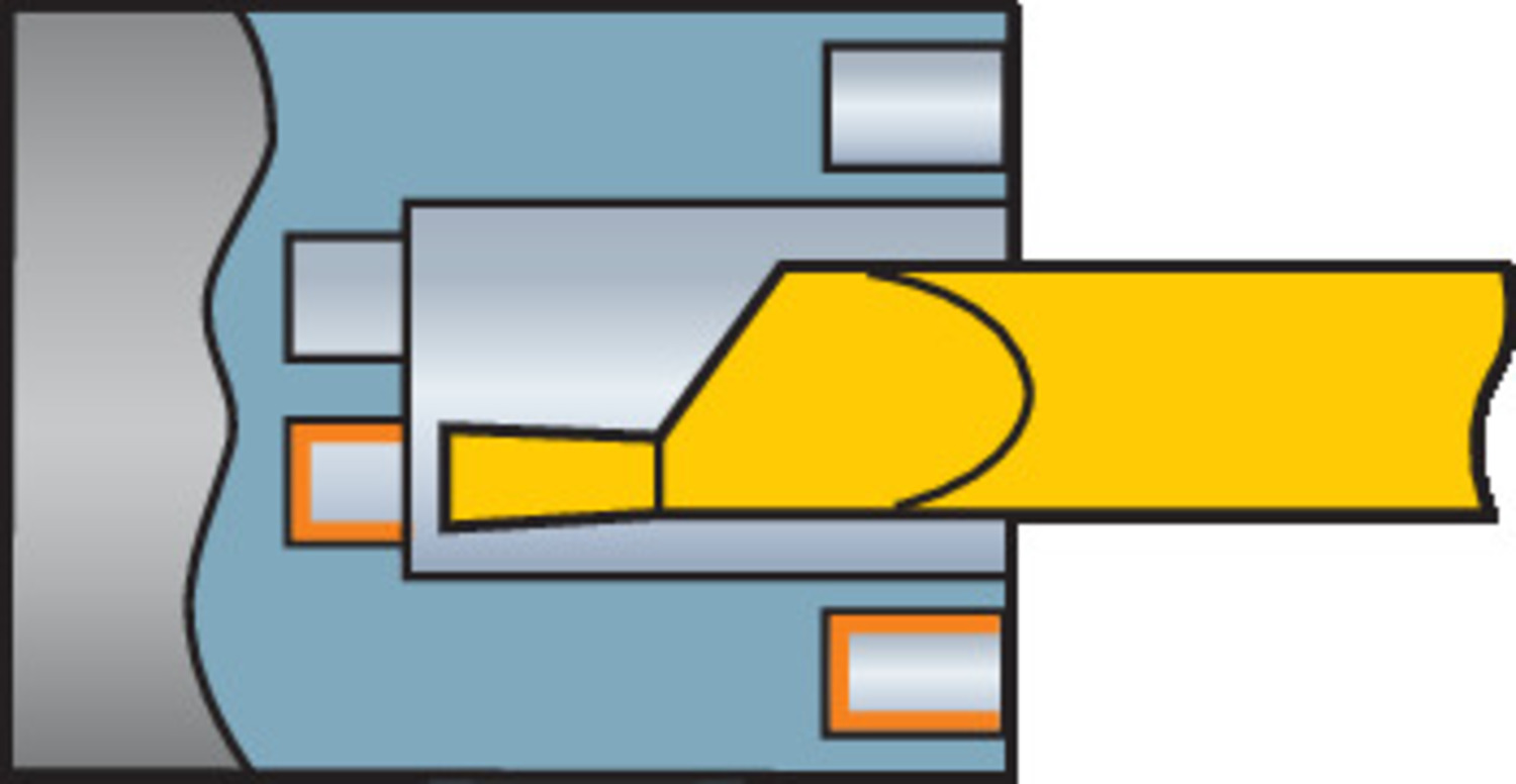 CoroTurn® XS, węglikowy wytaczak do rowków czołowych CXS-06F150-6215AL   1025