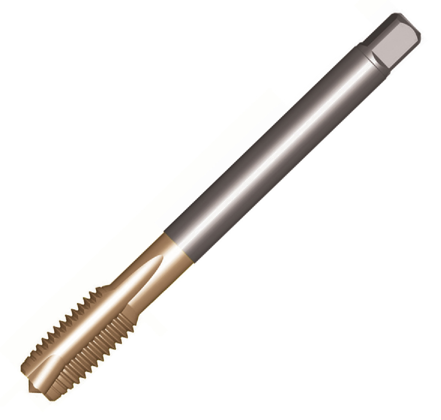 CoroTap™ 200, gwintownik ze skośną powierzchnią natarcia T200-XM100DB-M10X075C145