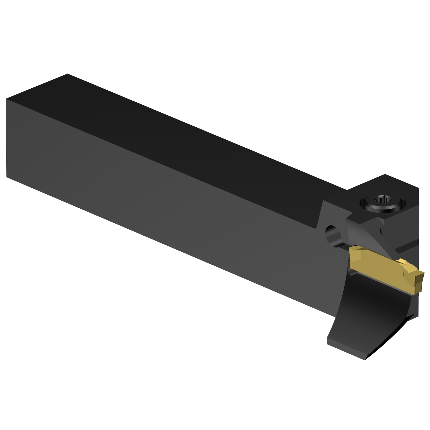 CoroCut® 1-2, oprawka z chwytem tradycyjnym do rowków czołowych LF123G047-12B-038B
