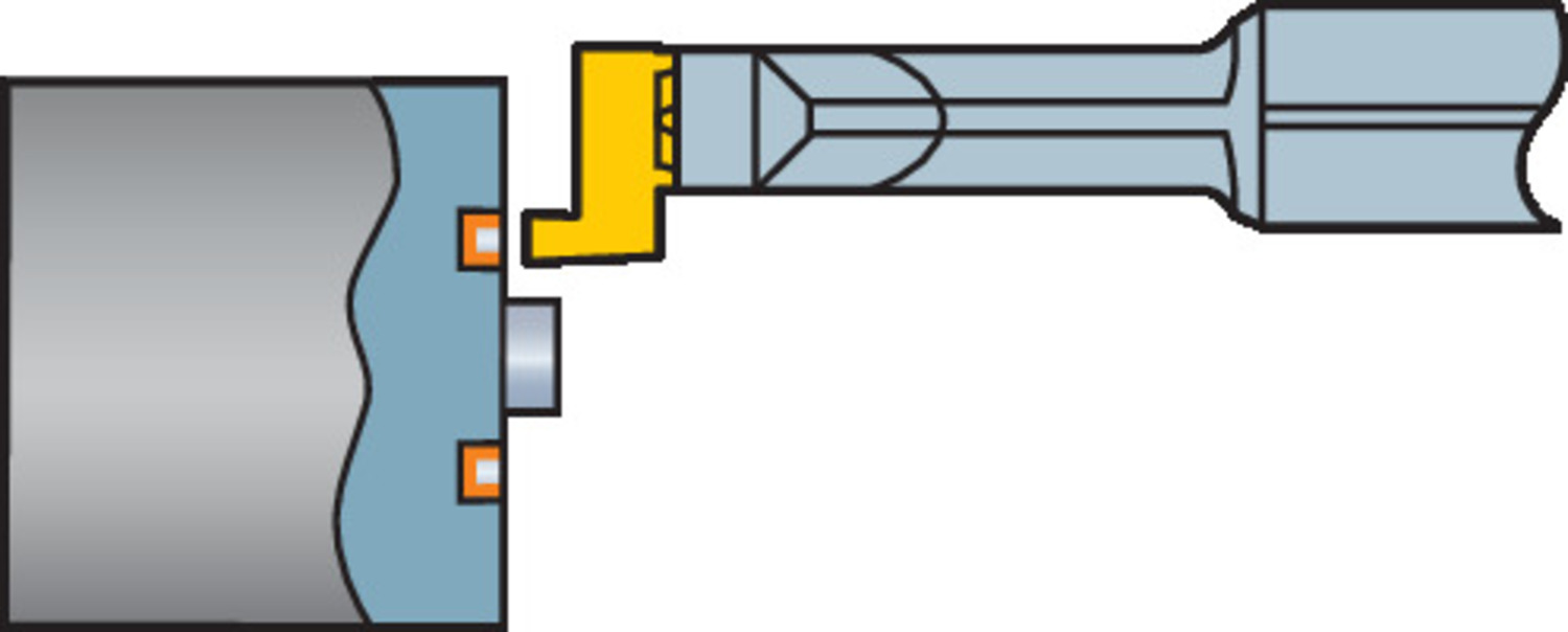 CoroCut® MB, węglikowa głowica do rowków czołowych MB-11FB400-02-16R   1025