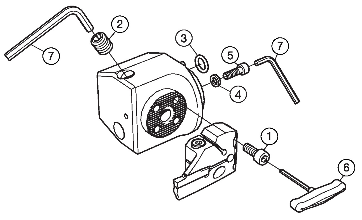 Głowica CoroBore® 825 ze złączem CoroTurn® SL A34-R825SL32 022
