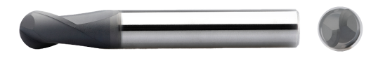 Frez kulowy VHM BN GR 754 Diamond Z2 ⌀1.5x3x40 R0.75