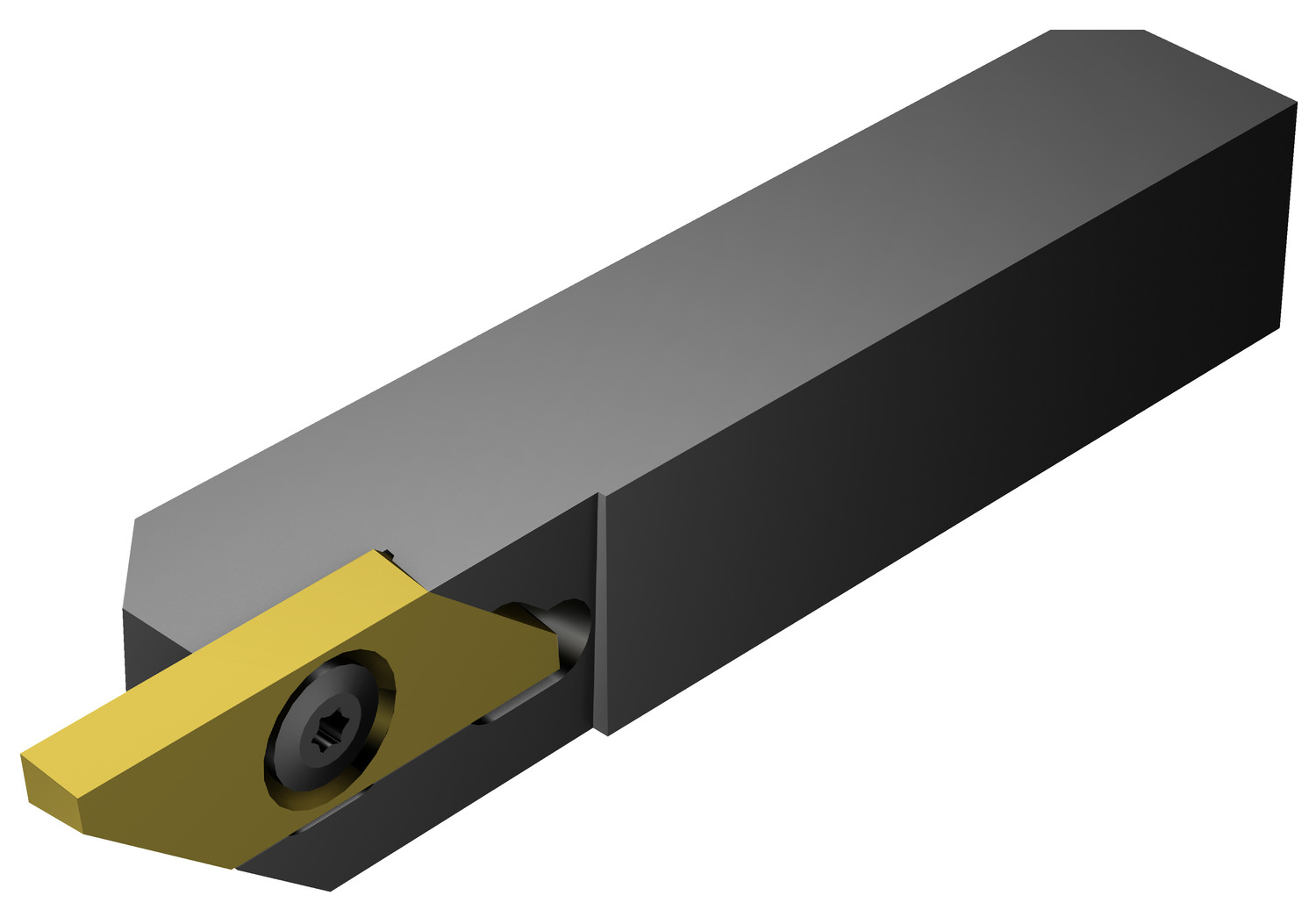 CoroCut® XS, oprawka systemu QS do przecinania i toczenia rowków QS-SMALR 1212E3