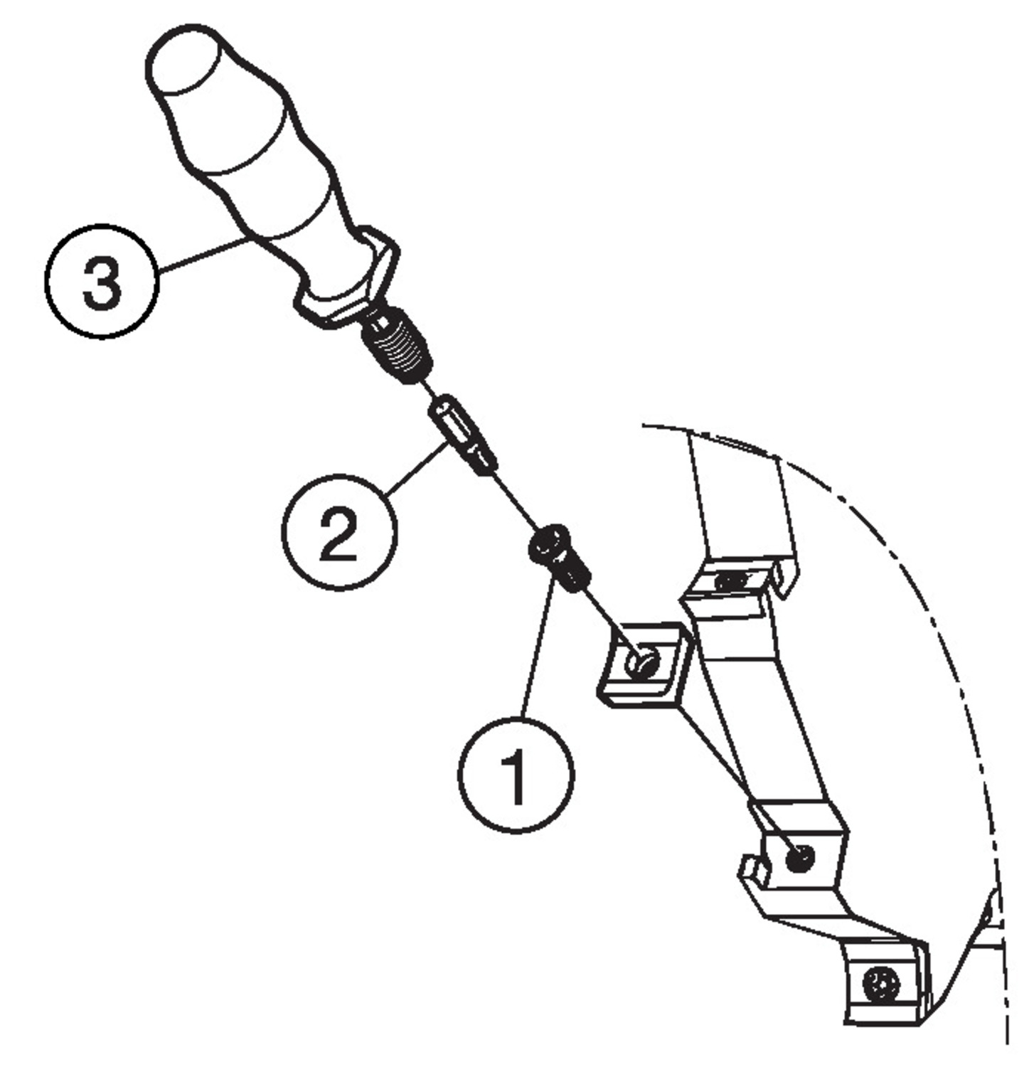 CoroMill® 331, frez tarczowy trzystronny N331.35C-125S40DM080